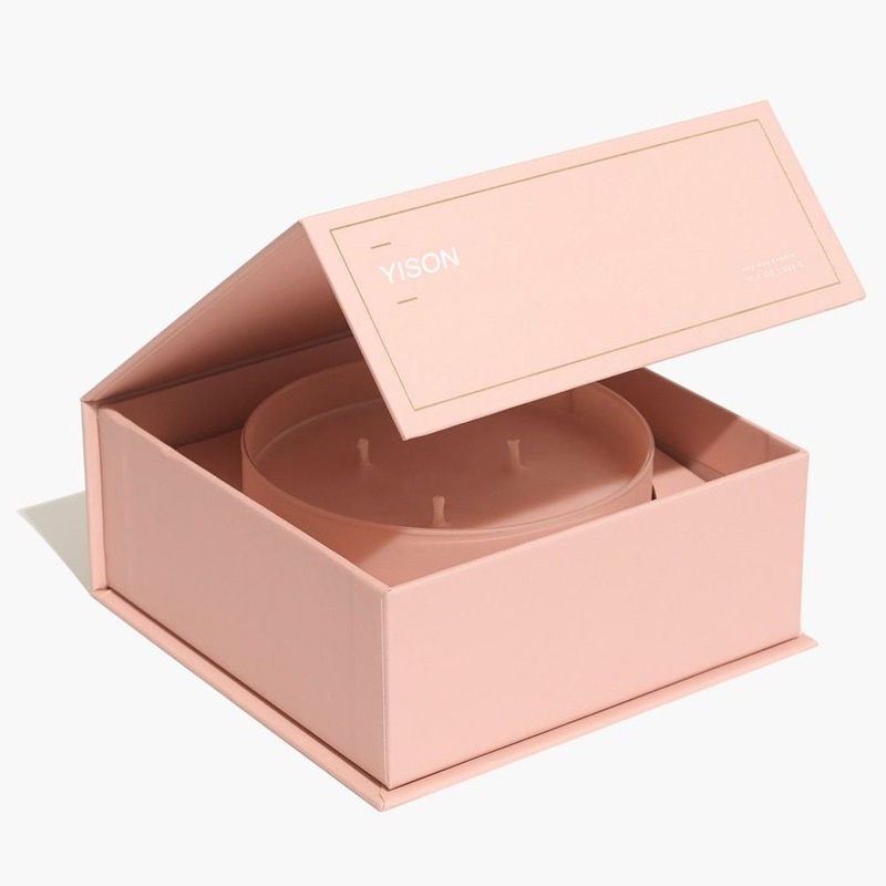 Custom Large Big Single Elegant 3 Wick Candle Magnet Box Paper Packaging – Paper Box and Gift Box price