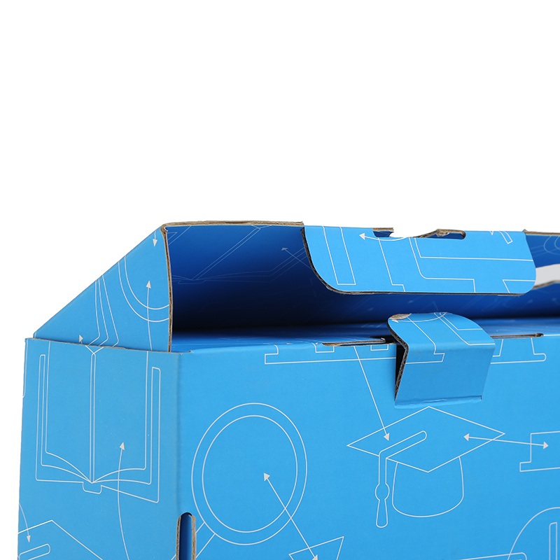 Custom Logo Printing Corrugated Cardboard Packaging Shipping Mail Box – Packing Box and Paper Box price