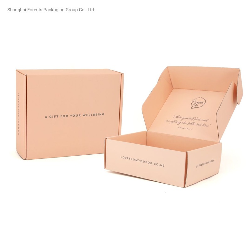 Free Design Package Light Pink Sturdy Cosmetic/Skincare Paper Mailling Box, Custom Mailer Packaging Box – Corrugated Packaging Boxes and Cardboard Box Custom price