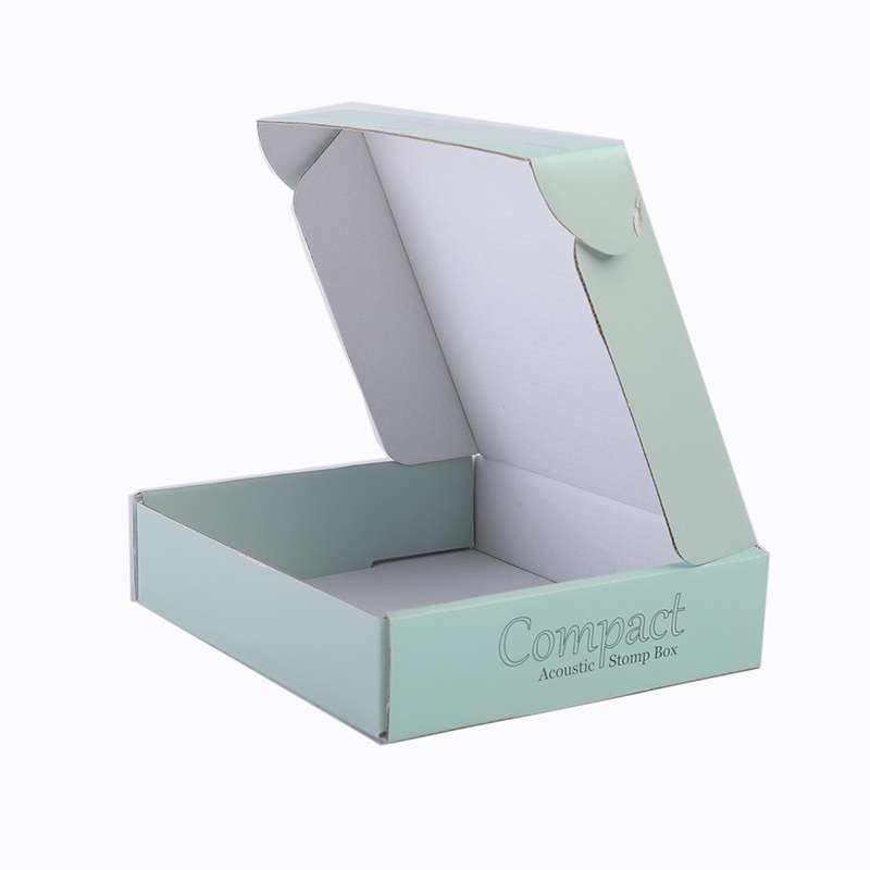 China High Quality Custom Print Brown Packaging Light Color Blue Corrugated Paper Box – Box and Paper Box price