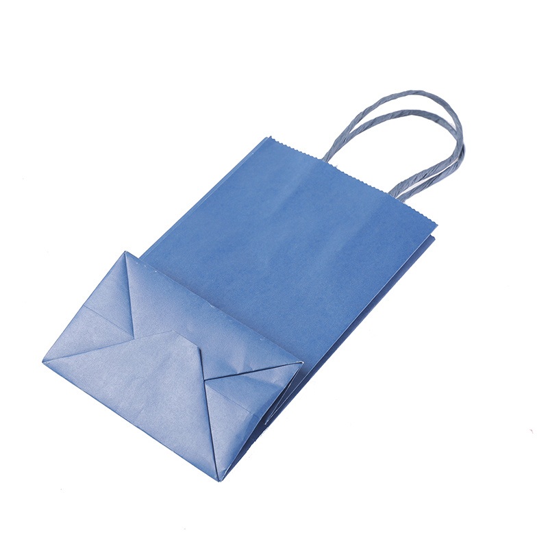China Suppliers High Performance Blue Craft Paper Bag with Twisted Handle – Paper Bag and Shopping Bag price