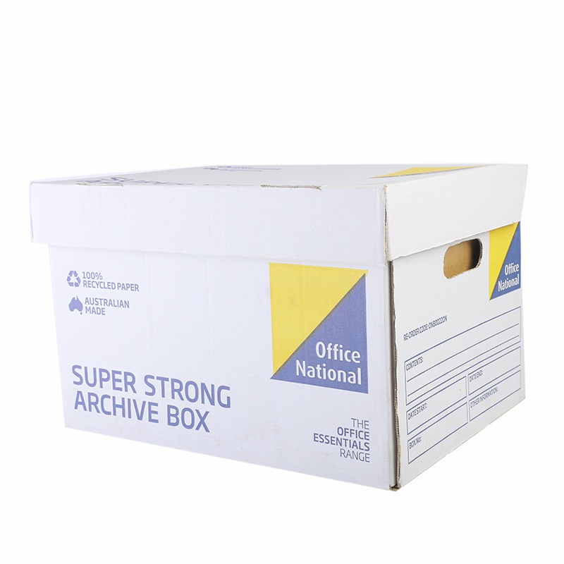 Custom Printed File Box Durable Office File Storage Box Corrugated Document Packaging Shipping Box for File – Gift Packaging and Plastic Container price