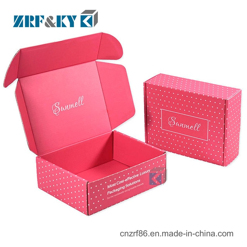 Design Logo Luxury Gift Corrugated Box Supplier Cute Small Blue Pink Shipping Boxes – Luxury Jewelry Boxes and Custom Logo Printing Box price