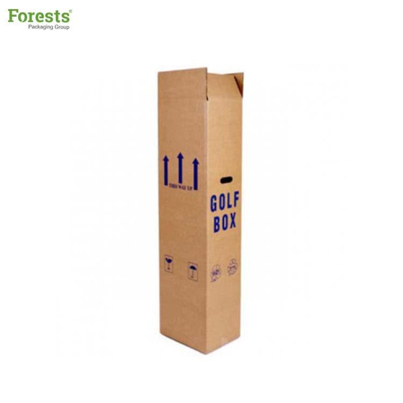 Long Size Customized Umberalle Golf Cubs Shipping Box – Kraft Golf Club Shipping Box and Umberalle Shipping Box price