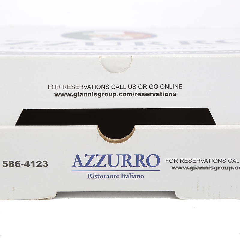 Custom Colored Paper Cardboard Pizza Boxes Packaging Corrugated Mailing Box – Paper Food Box and with High Quality price