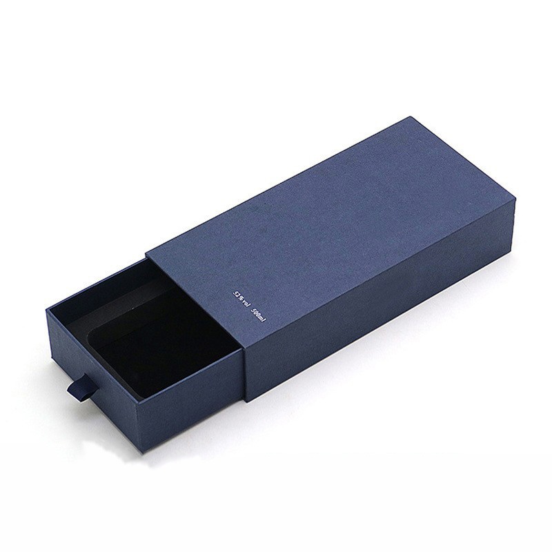 Custom Logo Luxury Sliding Lid Rigid Cardboard Packaging Gift Small Drawer Box Ribbon Jewelry Candle Cosmetic Bracelet Packaging Box – Drawer Paper Box and Pull out Perfume Box price