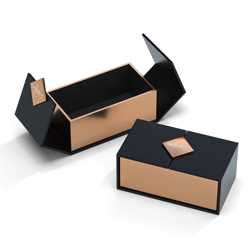 Eco-Friendly Pr Gift Lipstick Lip Gloss Packaging Box Custom Logo Two Sides Open Gift Box – Skincare Paper Box and Double Door Box price