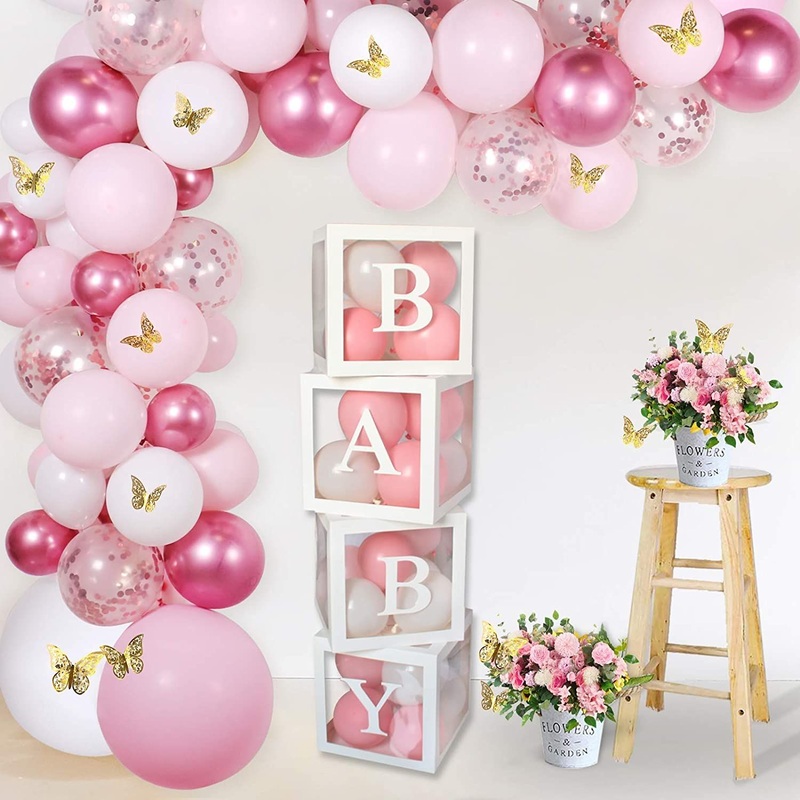 New Arrival Cardboard Party Backdrop Decoration Transparent Love Box balloon Explosion Surprise Balloon Creative Wedding Box – Corrugated Packaging Boxes and Cardboard Box Custom price
