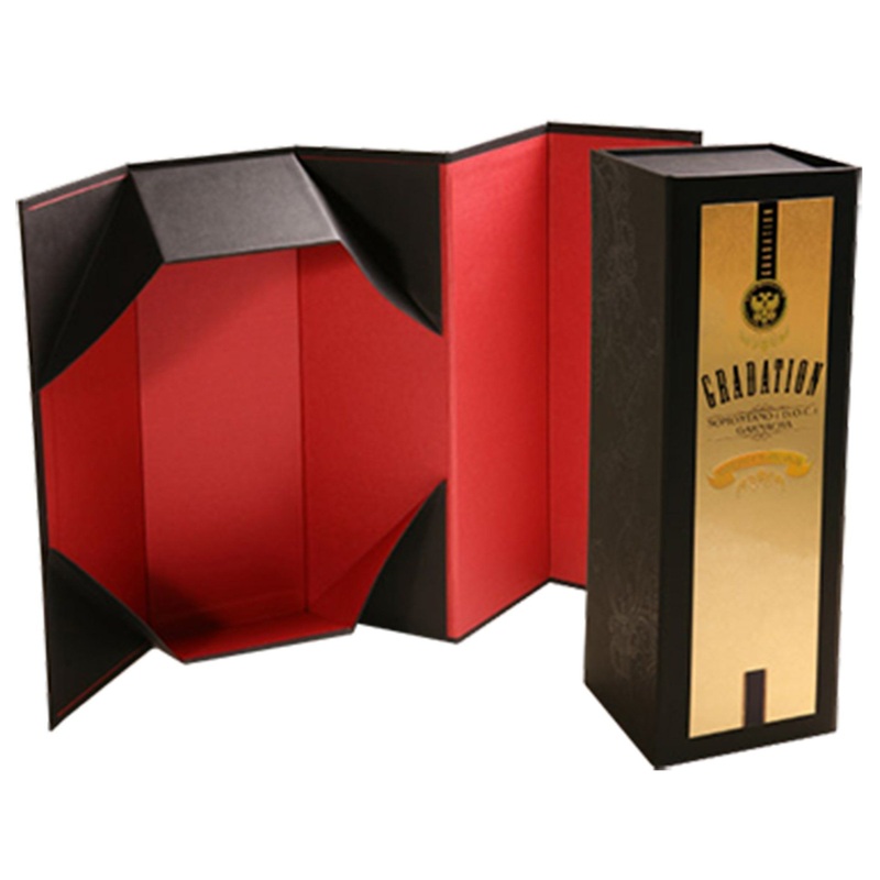 Wholesale Customized Exquisite Luxury Magnetic Rigid Cardboard Wine Packaging Boxes – Wine Packaging Boxes and Customized Cardboard Packaging Boxes price