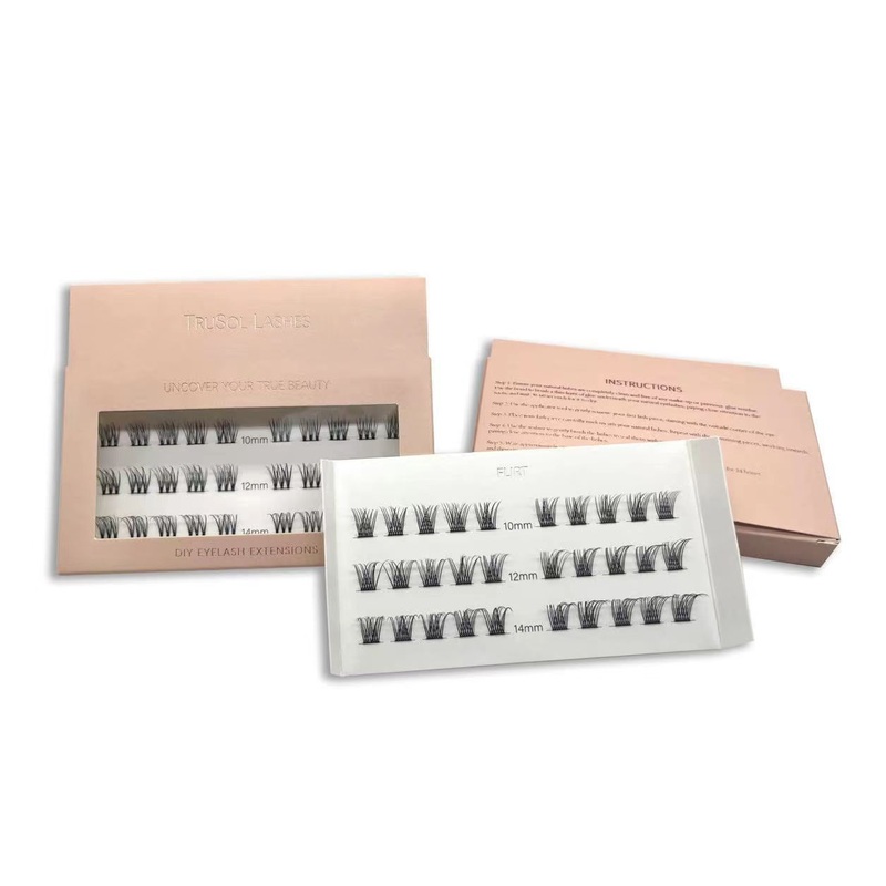 Wholesale Luxury Eyelash Kit Packaging Box Custom Logo Empty Eyelash Strip Box – Custom Box and Eyelash Box price