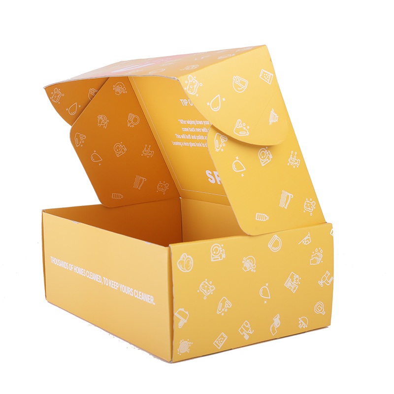 Custom Manufactured Pantone Color Printing Corrugated Box – Food Box and Shopping Box price