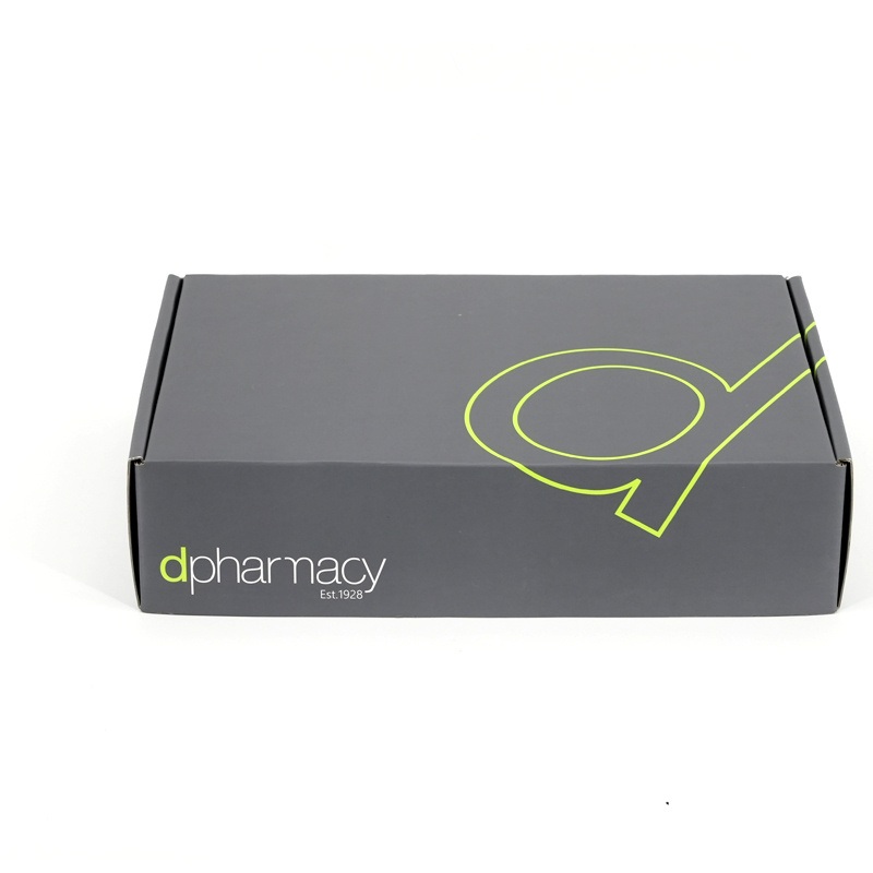 Folding Gray Corrugated Paper Packaging Box – Cardboard Box and Custom Box price