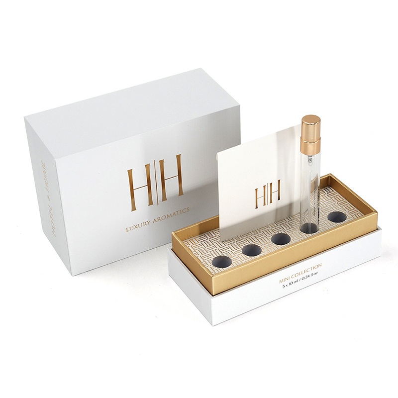Luxury Brand Boite De Parfum Mini Prefume Sample Box Packaging Single Perfume 10ml Box – Gift Box and Perfume Box price