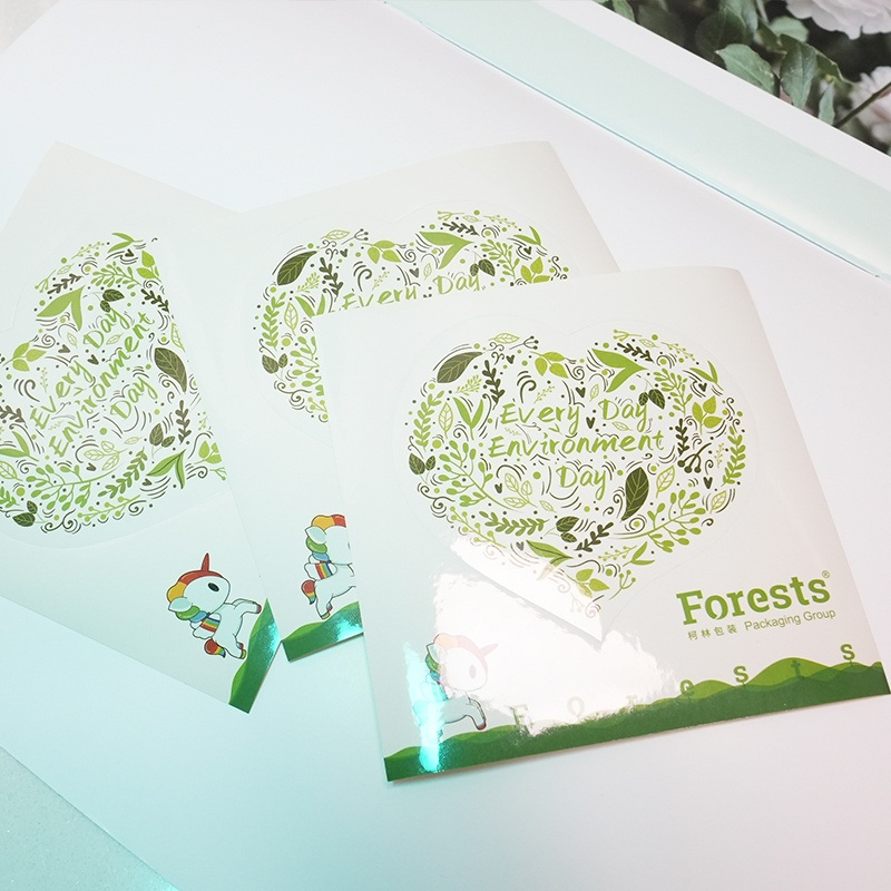 Round Clear Transparent Logo Stickers Label Printing Custom – Stickers and Lables price