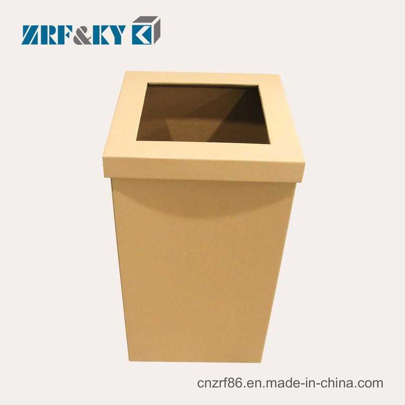 Custom Biodegradable Corrugated/Cardboard/Grayboard Paper Garbage/Trash Containers Rubbish Cans Boxes – Trash Containers and Cardboard Trash Containers price