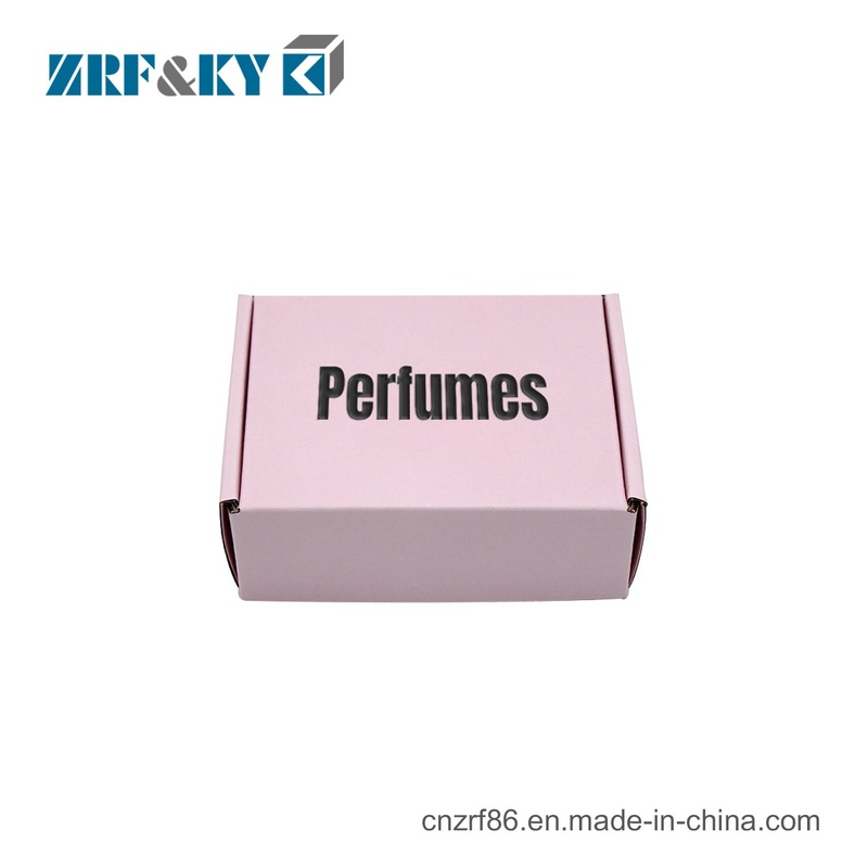 Custom Pink Color Logo Printed Perfume Packaging Shipping Mailer Box – Mailer Box and Shipping Box price
