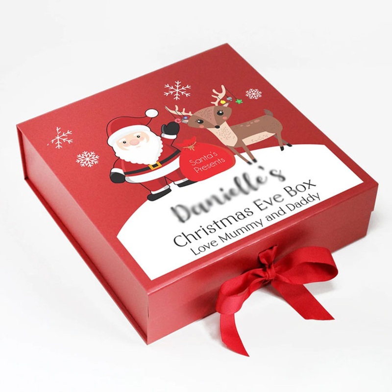 Custom Size High Quality Manufactured christmas Folding Gift Box – Food Box and Shopping Box price