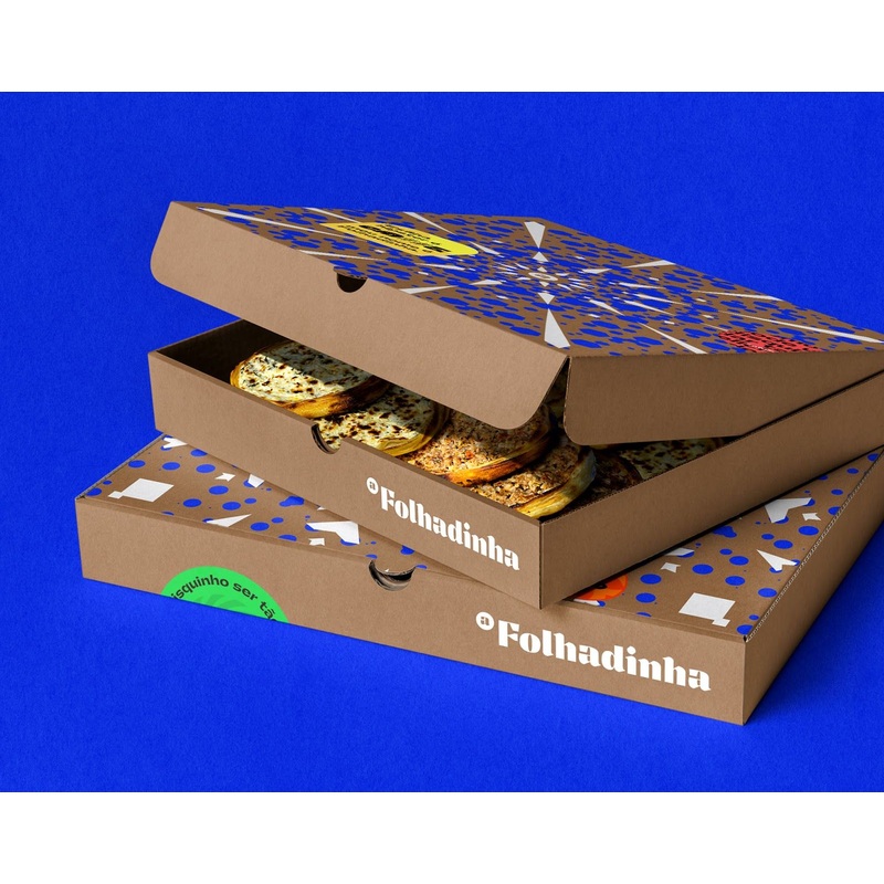 Food Grade Color Printing Kraft Paper Packaging Custom Box for Pizza – Printing Service and Custom Printing Box price