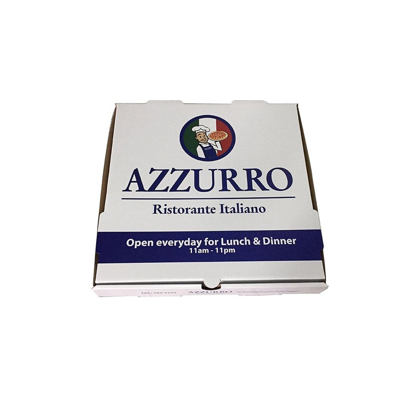 Color Corrugated Industrial Use Paper Pizza Box with Custom Logoc – Pizza Box and Corrugated Box price