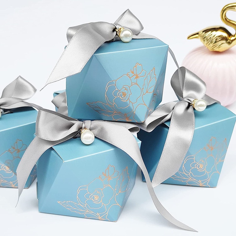 Custom Gift Paper Packaging Box with Ribbon for Candy/Sweet/Chocolate/Nut Fruits/Toys – Gift Box and Packaging Box price