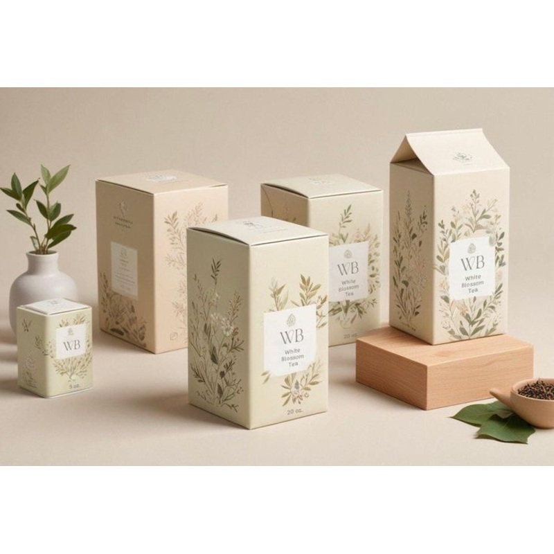 Friendly Custom Logo Printed Cardboard Kraft Box Card Box Carton Perfume Lipstick – White Card Box and Packaging Box price