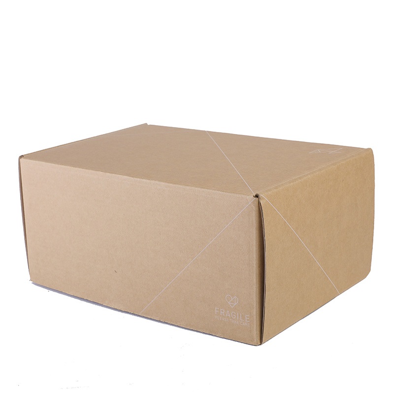 Professional Factory Full Color Two Printing Corrugated Paper Shipping Boxes – Food Box and Shopping Box price