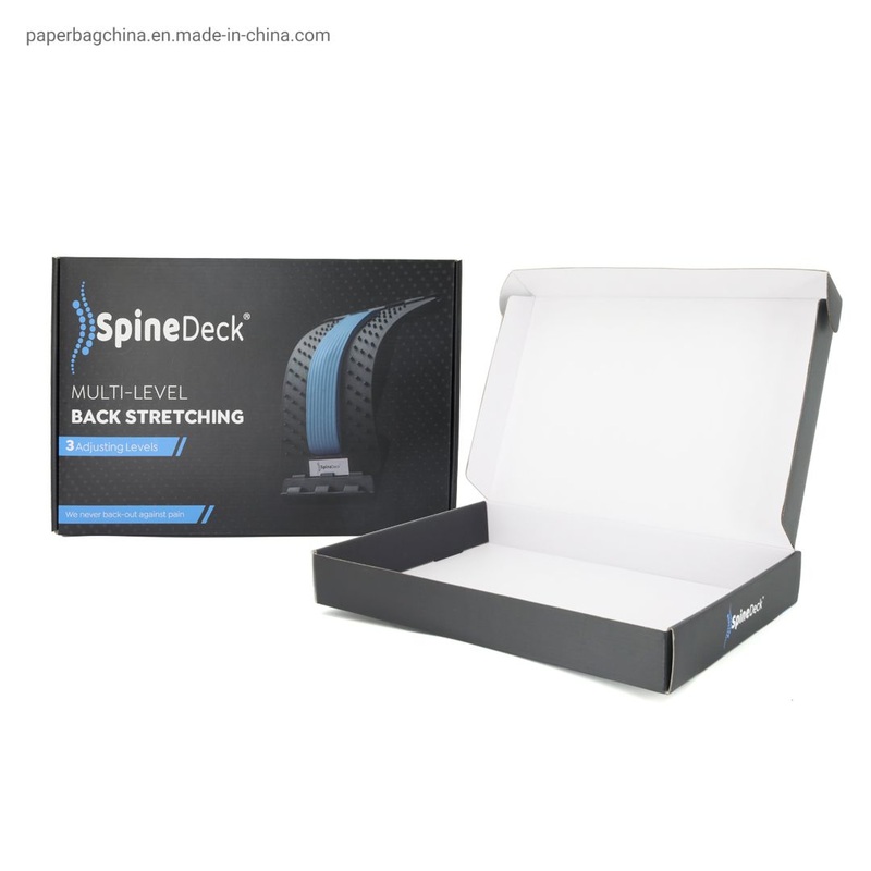 Custom Hard Corrugated Cardboard Black Logo Printing Kraft Paper Mailer Postal Delivery Shipping Packaging Box – Christmas Gift Box and Blue Corrugated Box price