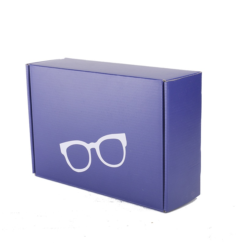 Purple Color Corrugated Carton Packing Box for Shipping – Packaging Box and Wine Box price