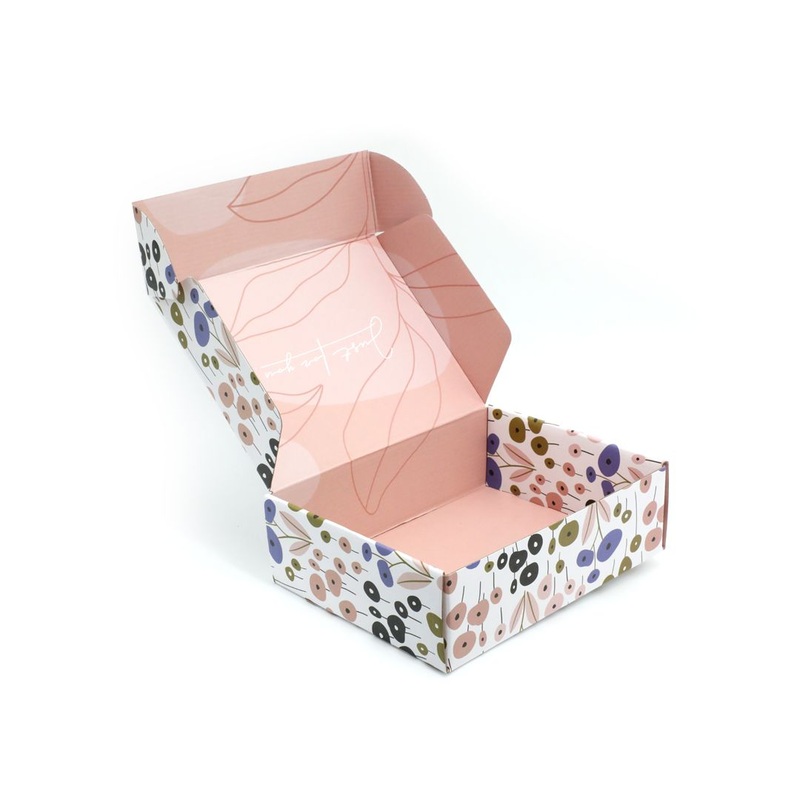 Various Color Duplex Board Paper Box Customized Size Two Sides Printing Corrugated Tuck Top Packaging Box – Gift Box Christmas and Jewelry Packaging price