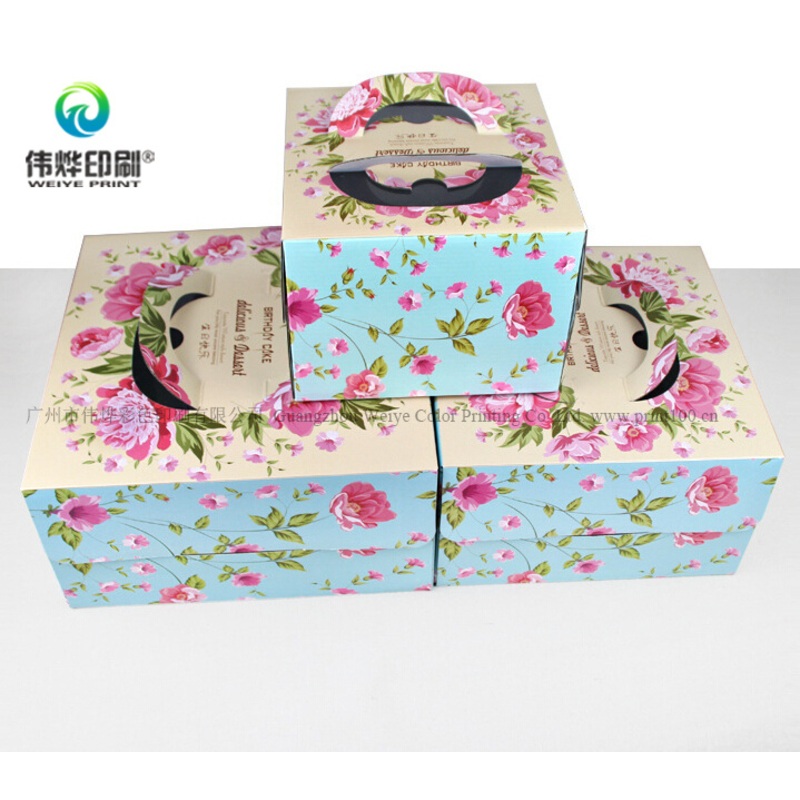 Corrugated Paper Printing Cardboard Cake packaging Box – Color Box and Gift Paper Box price