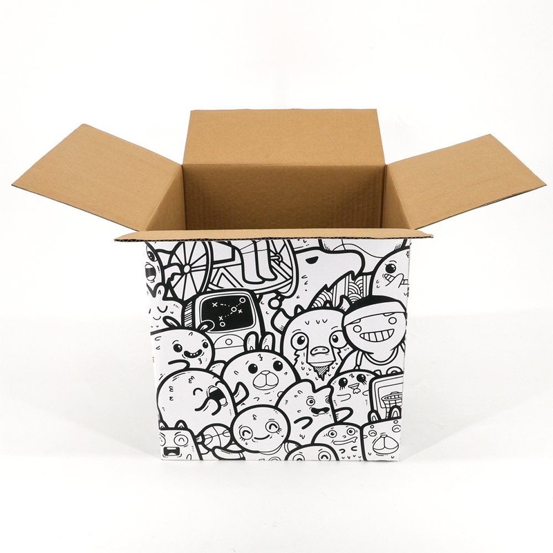 Custom Full Color Printing Snack Package Corrugated Shipping Boxes – Shipping Boxes and Paper Boxes price