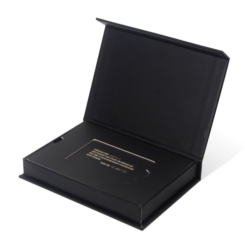 Luxury VIP Credit Card Wedding Gift Card Packaging Box Magnet Paper Box – Credit Card Box and Paper Box price