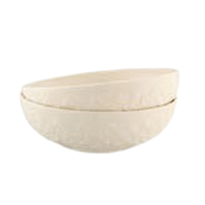 Belleek Fields of Shamrocks Bowls – Handcrafted Ceramic Soup Bowl Dinnerware – Cereal Bowl Set of 2
