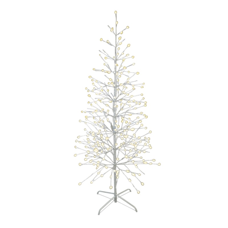 Holiday Bright Lights Indoor/Outdoor 5.5′ Birch Tree – Flickering