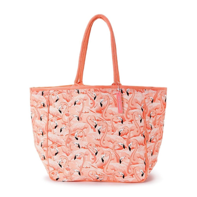 Two’s Company Flamingo Tote Bag – Cotton Canvas