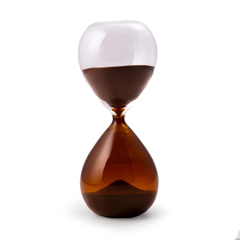 60 Min. Glass Sand Timer w/ Sand.