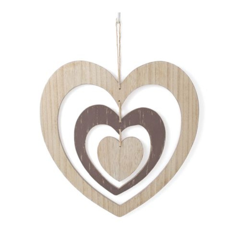 Burton & Burton Wall Hanging Natural Wood