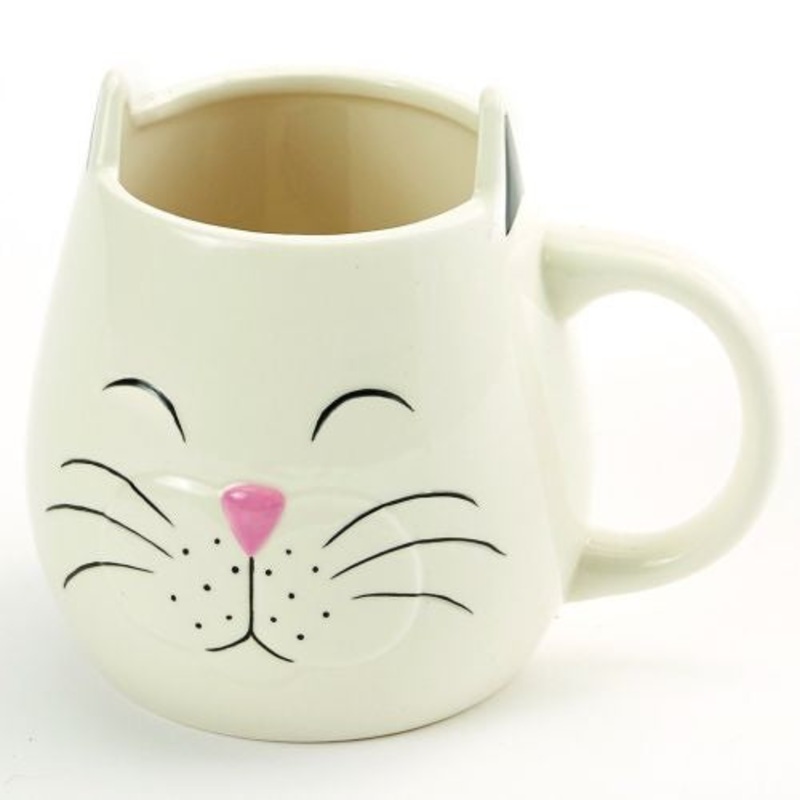 Design Imports Cat Mug