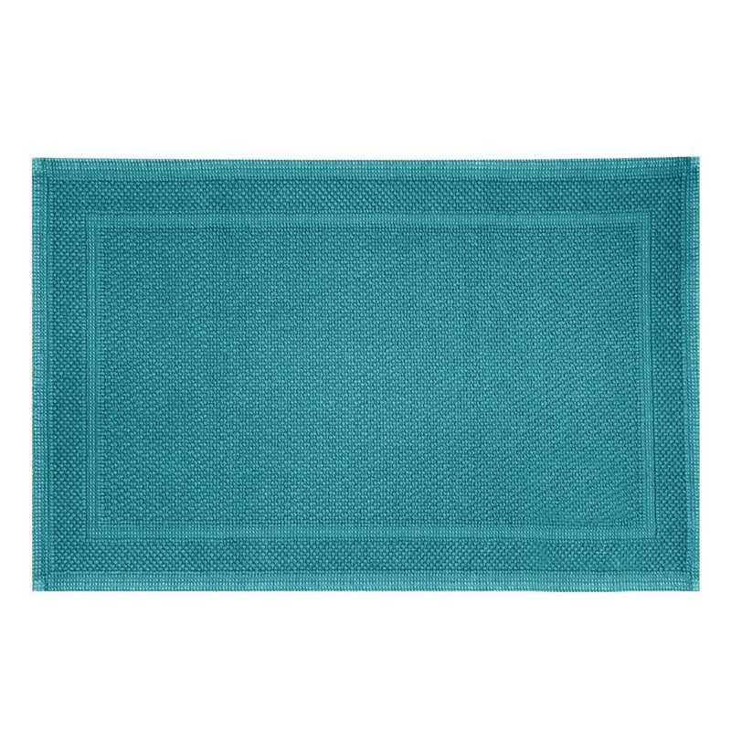 Garnier Thiebaut Antica Turquoise Bath Mat 24×43