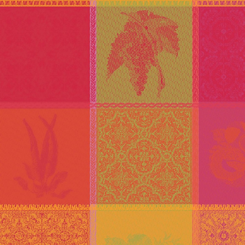 Garnier Thiebaut Mille Tutti Frutti Sangria Napkin 22×22 Cotton