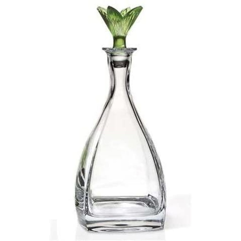 Macryl Crystal Grace Collection Wine Decanter – Green