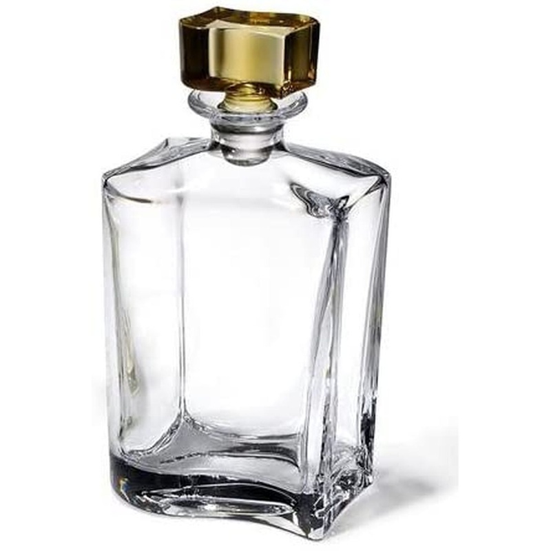 Macryl Crystal Hamilton Whiskey Decanter – Amber