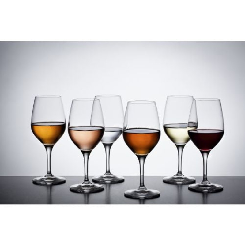 Orrefors Sense Universal Set of 6 Wine Glass, Glass, Clear