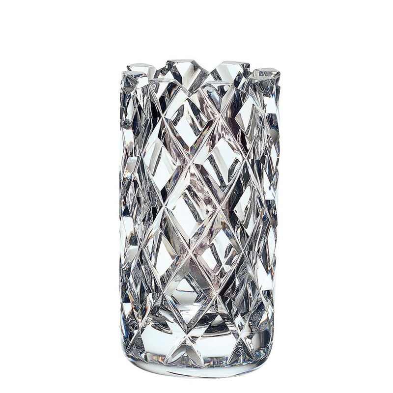 Orrefors Sofiero Vase (Cylinder), Crystal, Clear