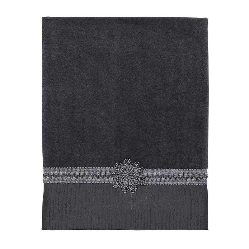 Avanti Linens Braided Cuff Bath Towel – Granite