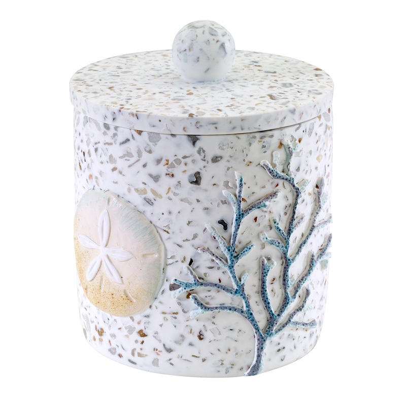 Avanti Linens Coastal Terrazzo Jar – Multicolor