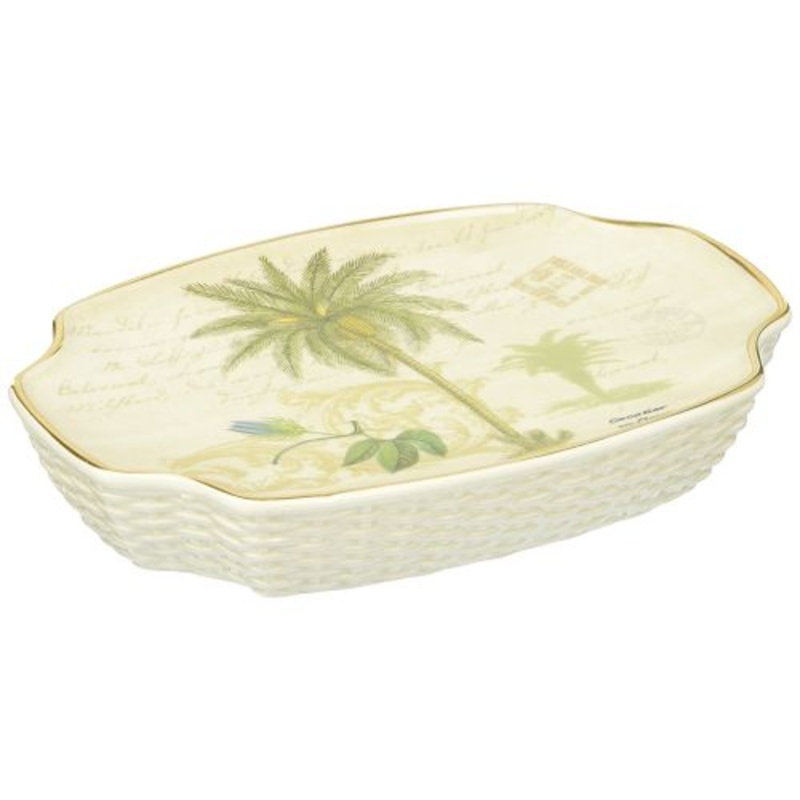 Avanti Linens Colony Palm Soap Dish