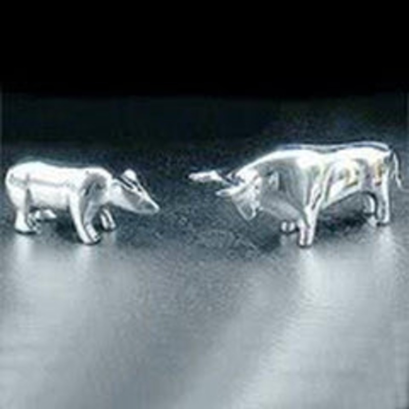 Bey Berk  Bull And Bear Paperweights