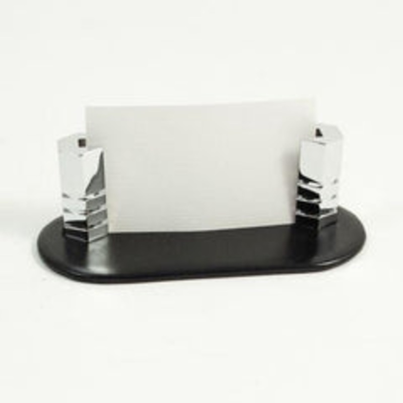 Bey Berk Black Leather Business Card Holder