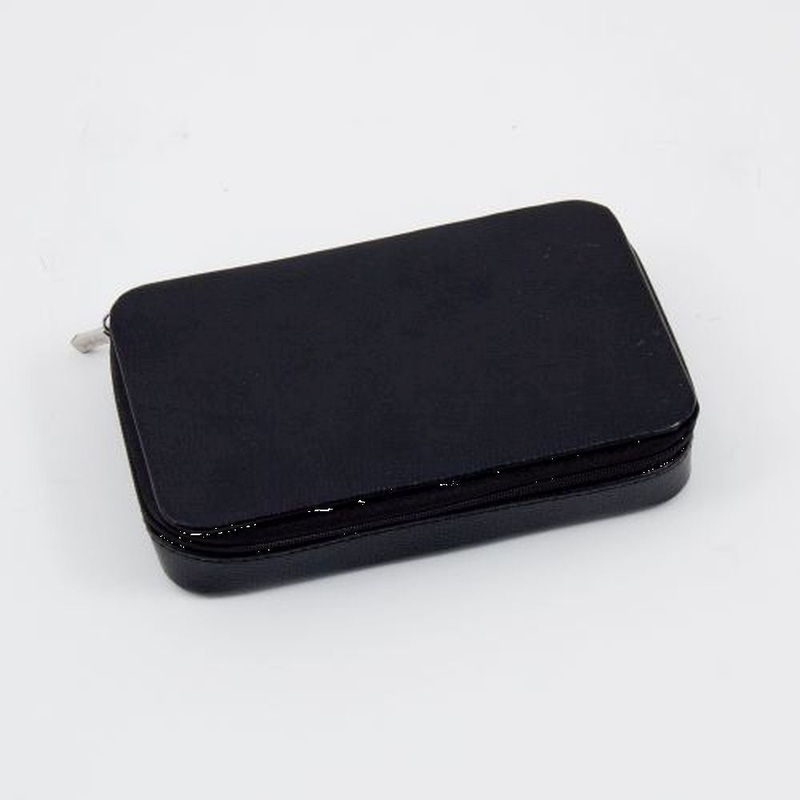 Bey Berk Black Leather Multi Compartment Jewelry Box